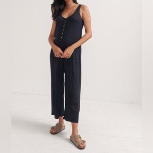 Hatch Black Sleeveless Jumpsuit